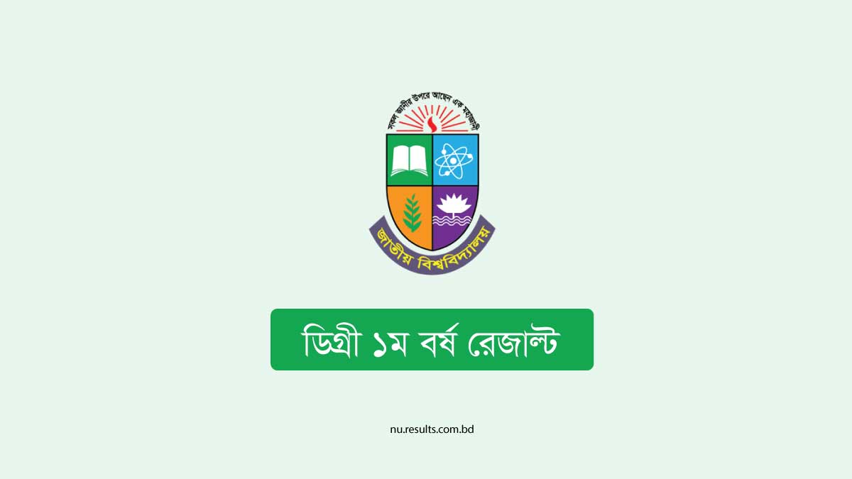 NU Degree 1st Year Result